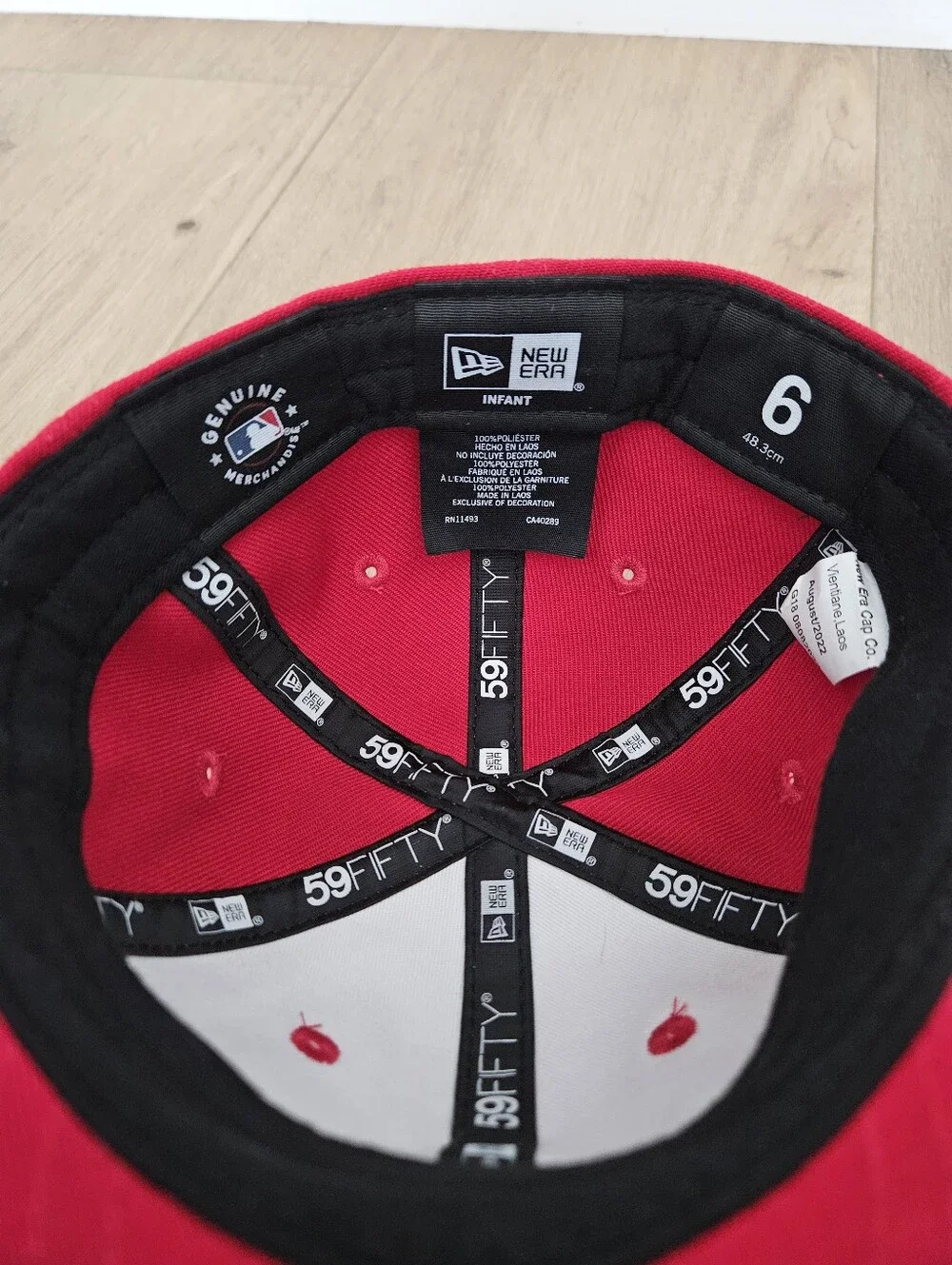 Infant/Toddler New Era Angels Hat Size 6